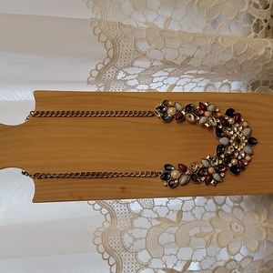 Multi stone necklace